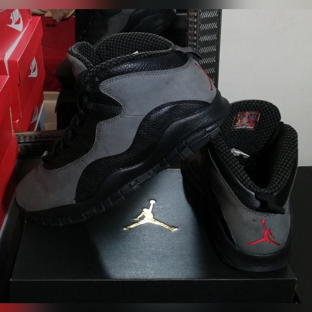 AIR JORDAN 10 RETRO SHADOW MEN US SIZE 10.5 GREAT CONDITION